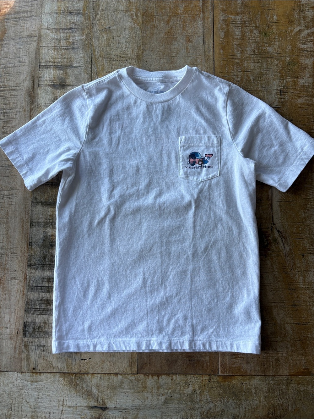 Vineyard Vines Boys Baseball Whale Tee S(8-10)
